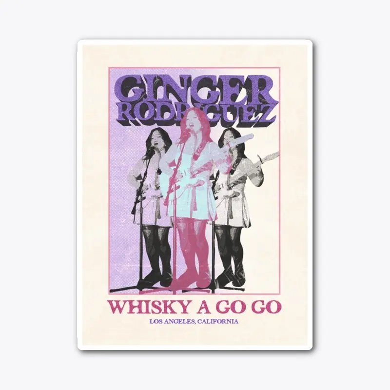 whisky a go go sticker